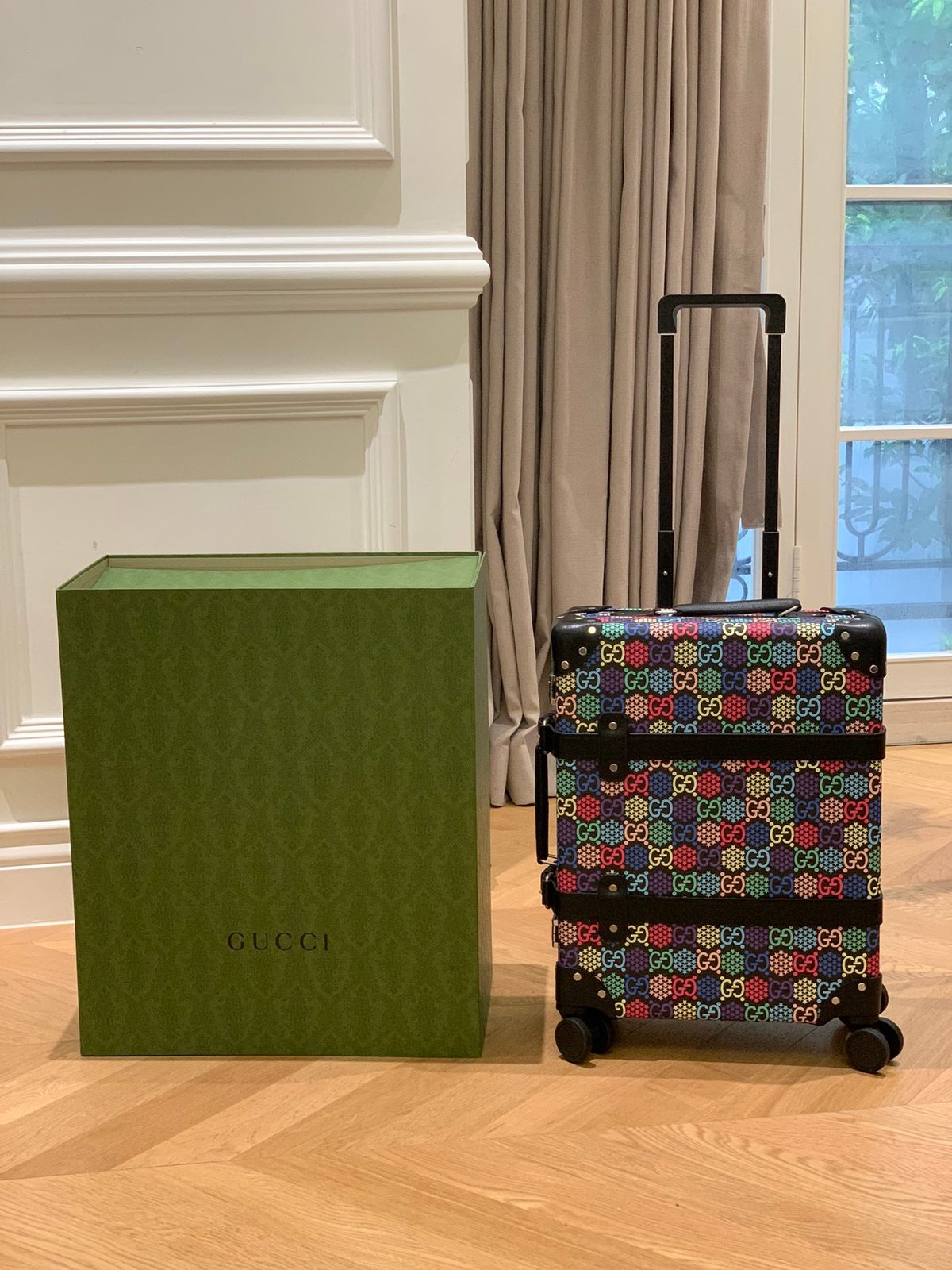 Gucci Psychedelic GG Carry-On Luggage Trunk