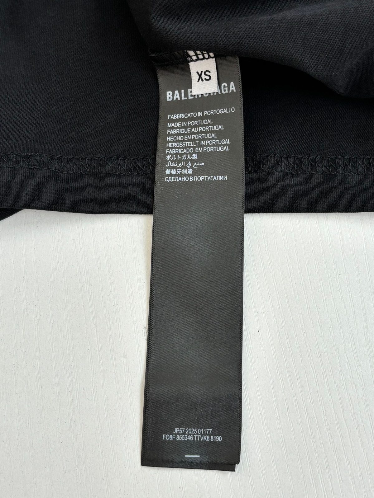 Balenciaga Graphic Print Oversized T-Shirt