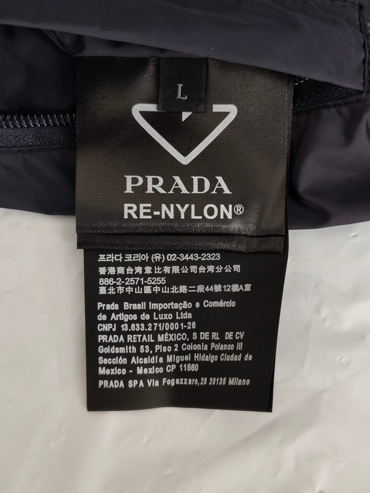 Prada Re-Nylon Floral Windbreaker Jacket