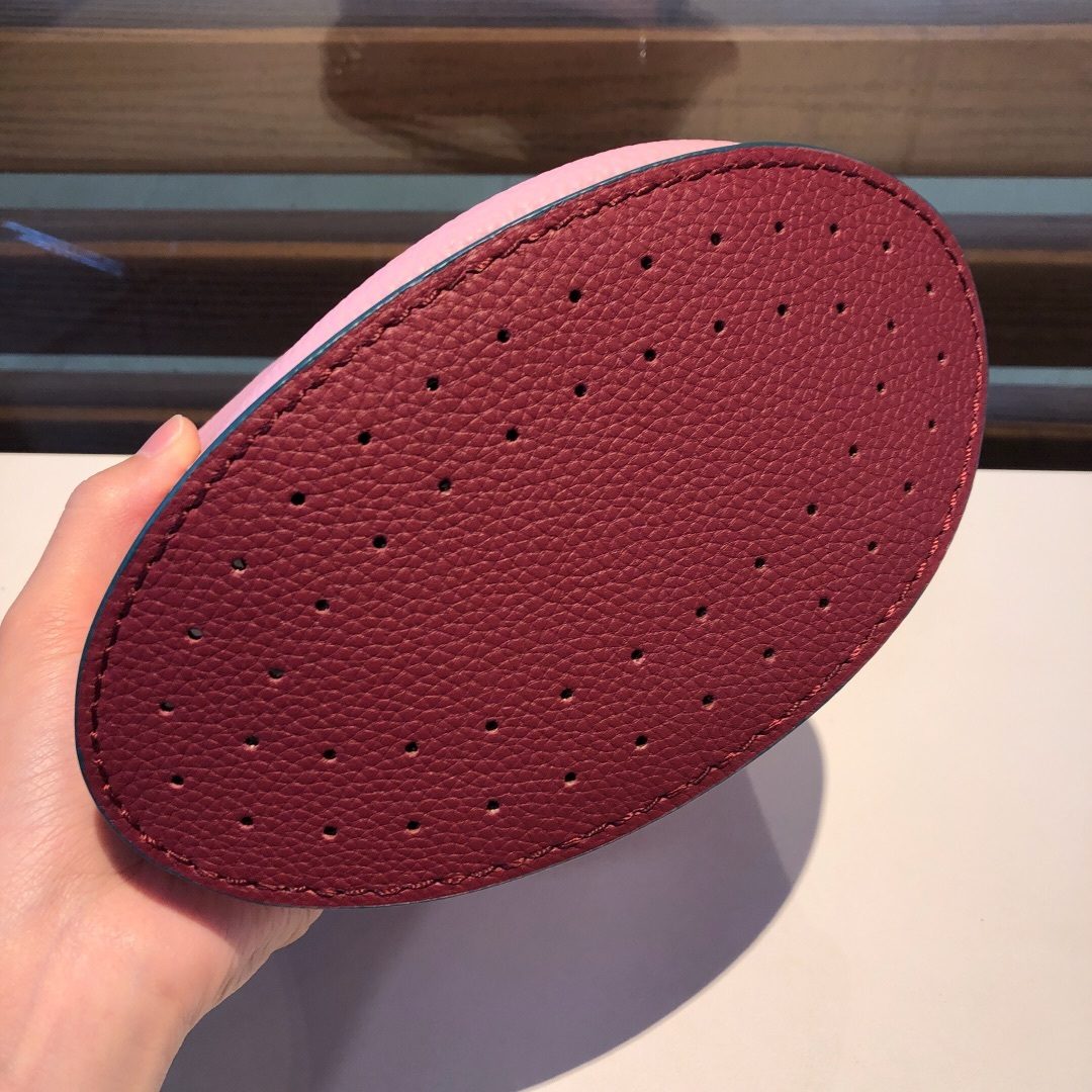 Hermès Evelyne Leather Shoulder Bag Pink