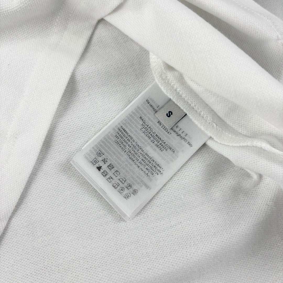Moncler Ribbed Logo Polo Shirt