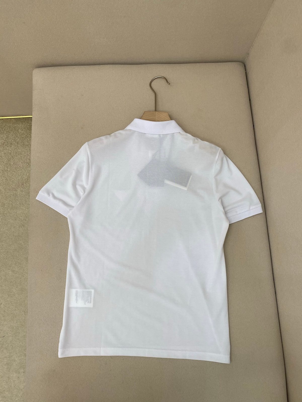Prada Re-Nylon White Polo Shirt