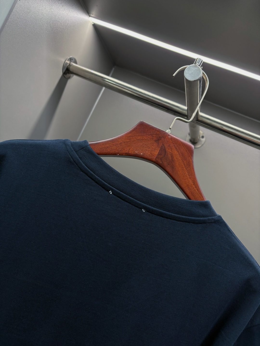Burberry Logo Embroidered Crewneck T-Shirt