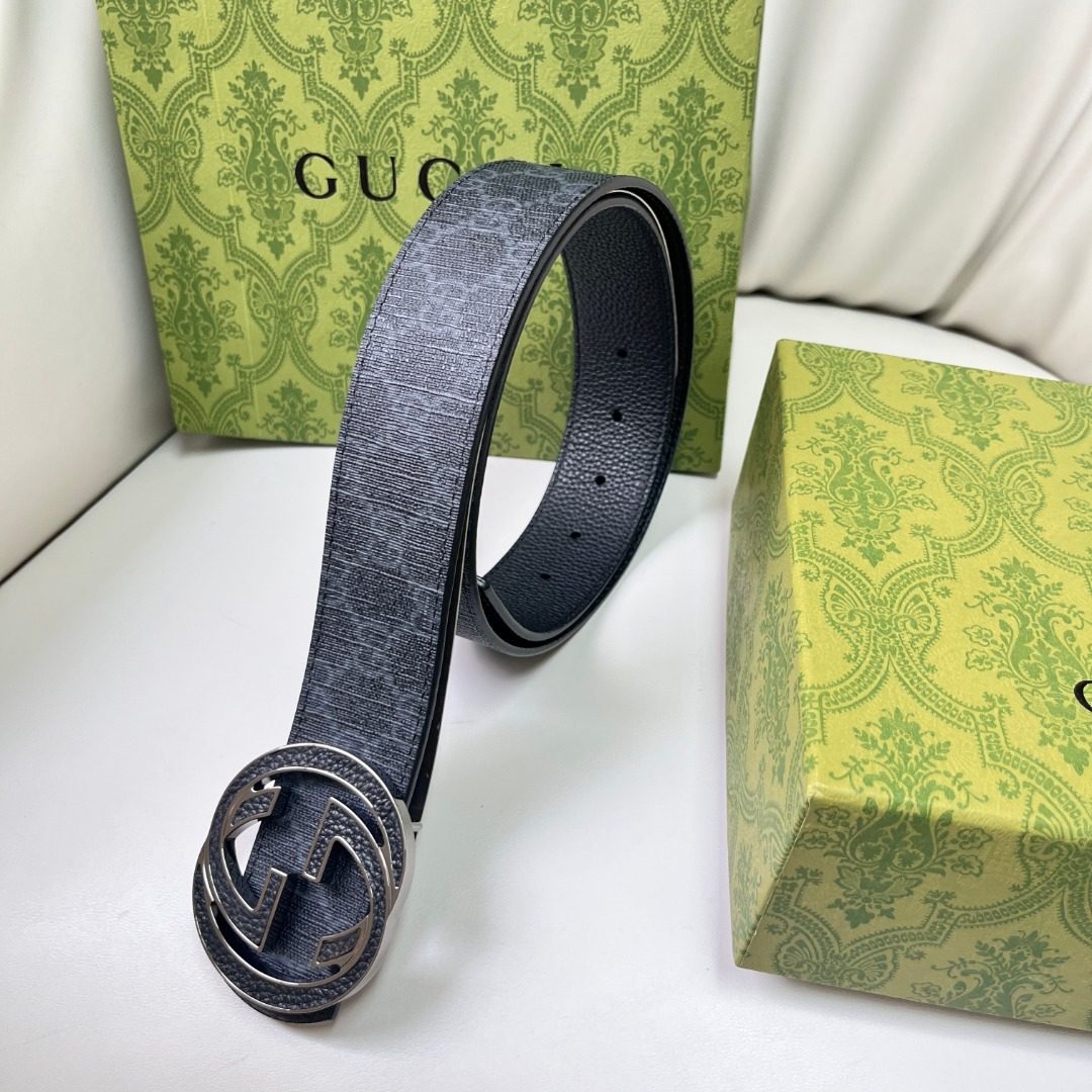 Gucci GG Marmont Leather Belt