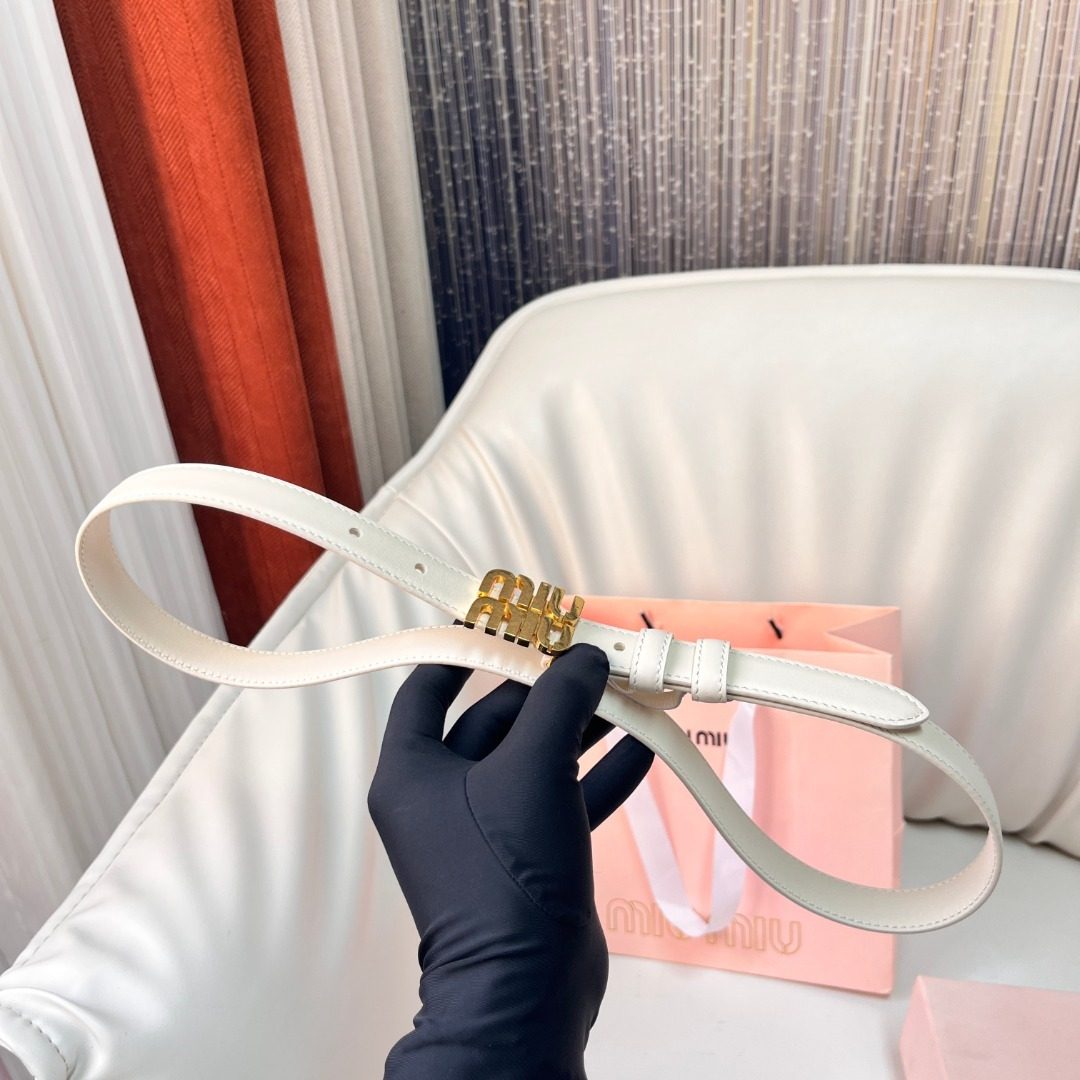 Miu Miu Leather Belt