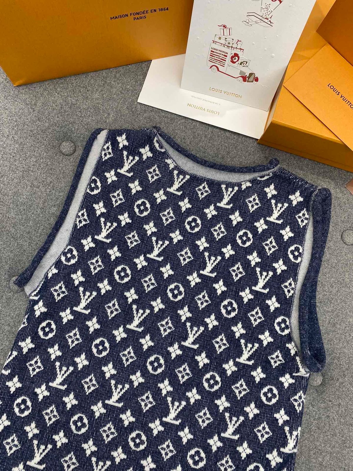 Louis Vuitton Monogram Tank Top Dress