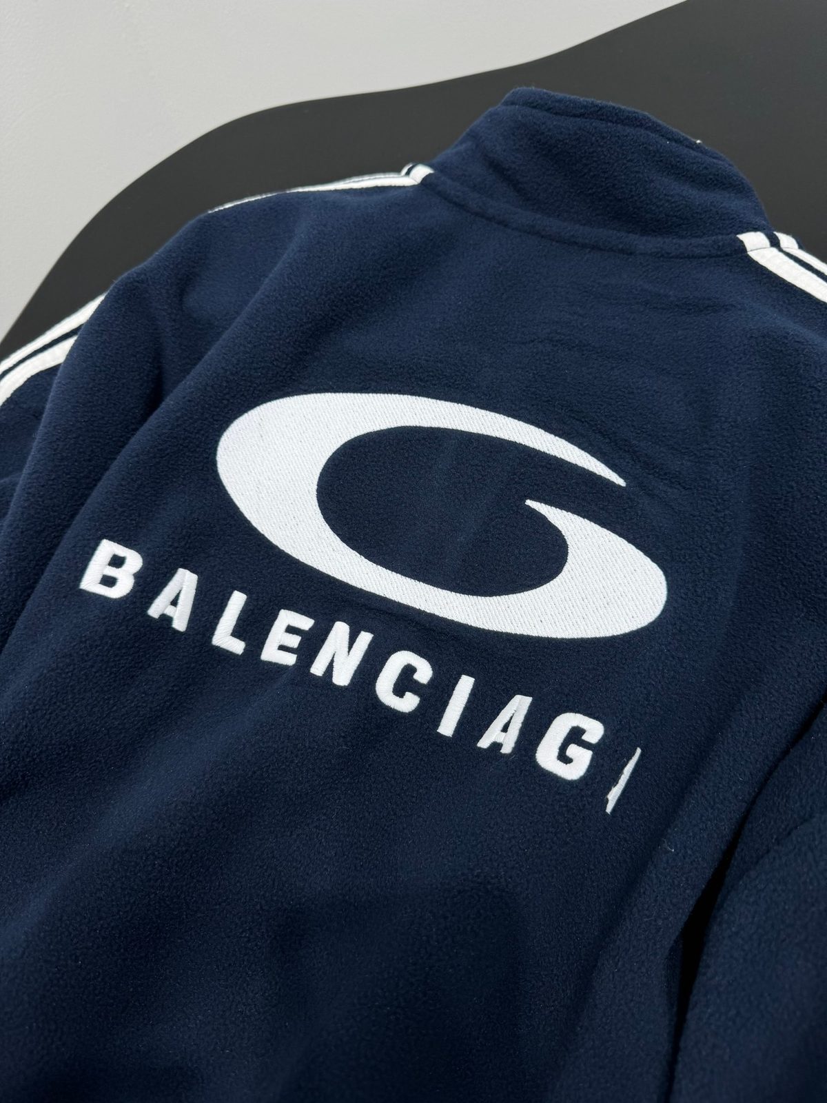 Balenciaga G Logo Track Jacket Navy