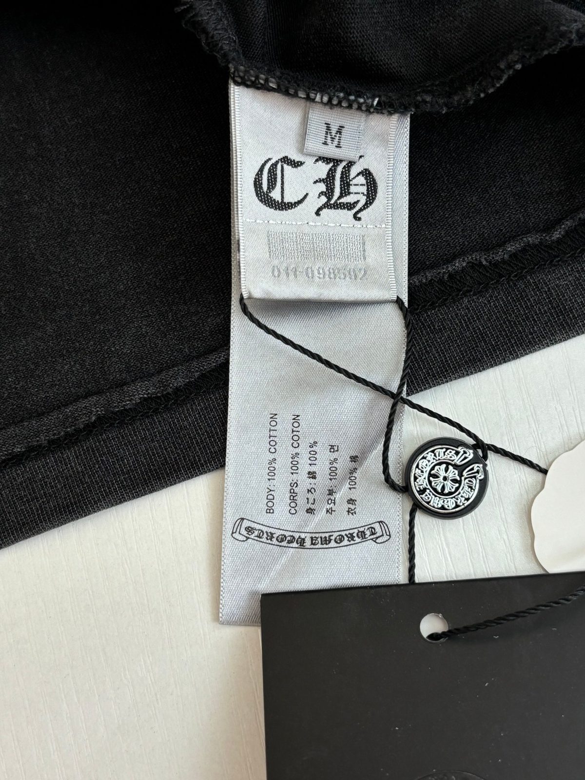 Chrome Hearts Logo Print Oversized T-Shirt