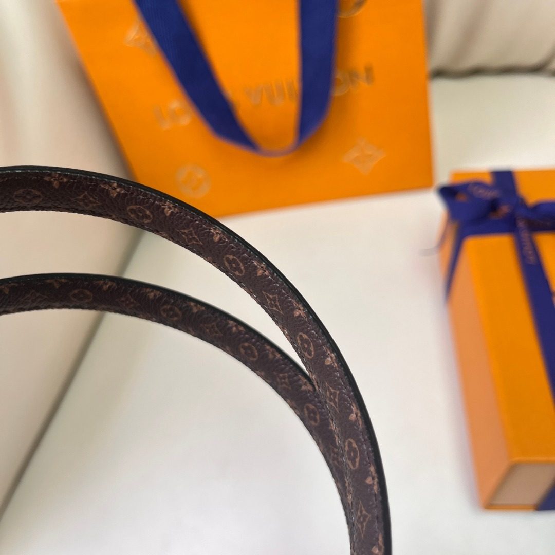 Louis Vuitton Monogram Canvas Belt
