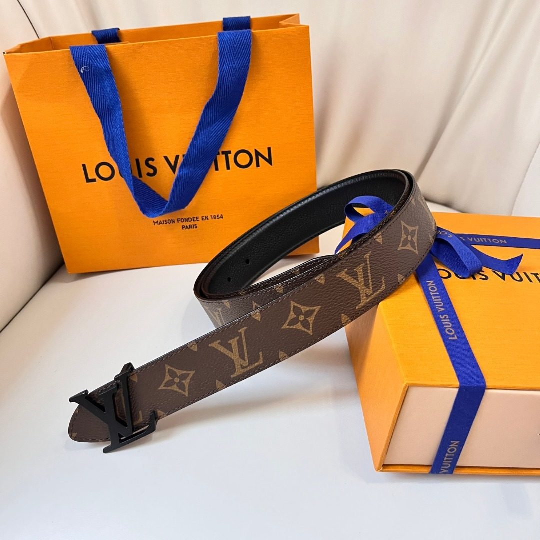 Louis Vuitton Monogram Canvas Belt