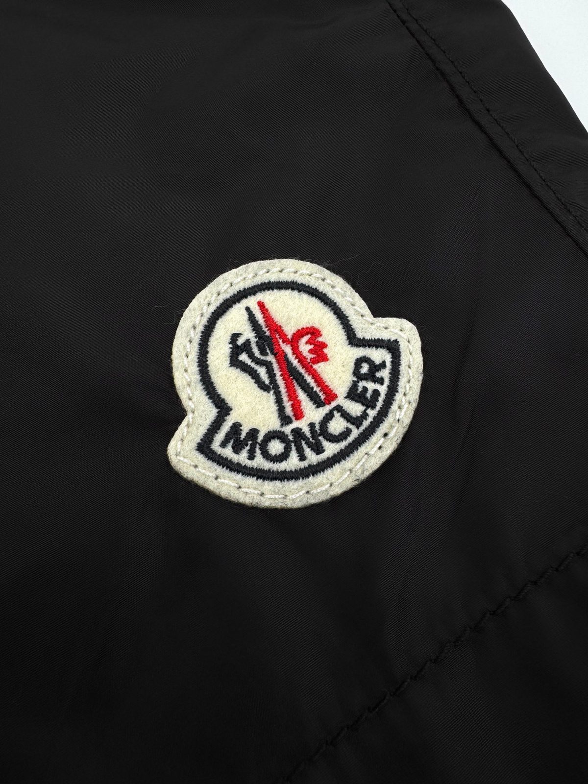 Moncler Badge Logo Shorts Black