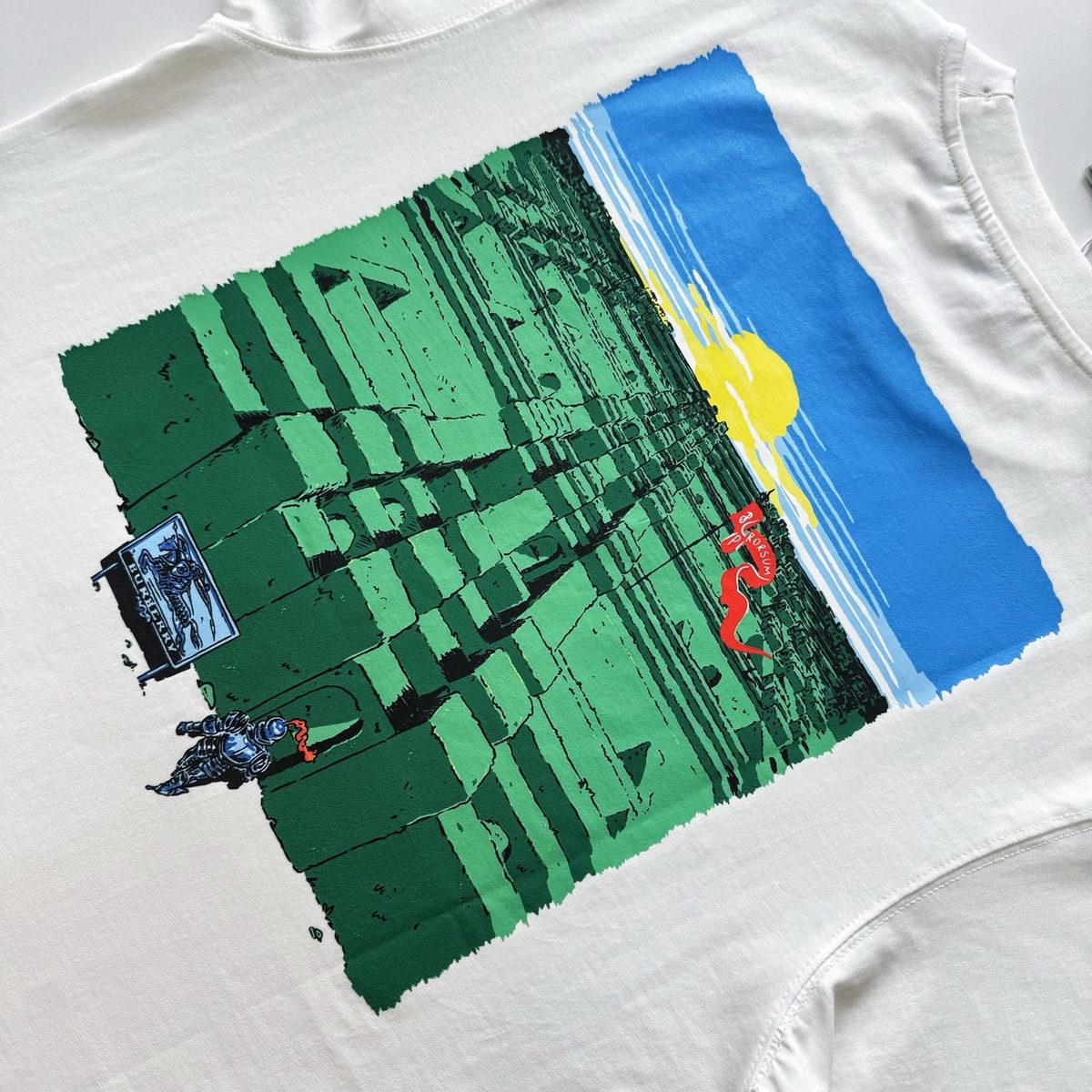 Vintage Graphic Printed Crewneck T-Shirt