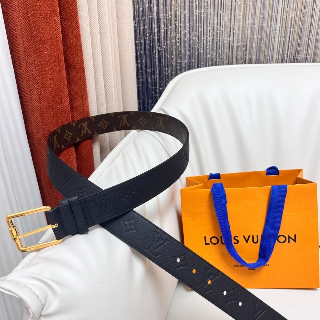 Louis Vuitton Monogram Canvas Belt