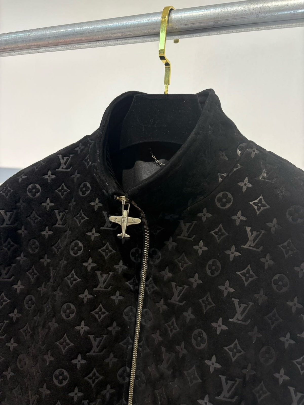 Louis Vuitton Monogram Zip-Up Jacket