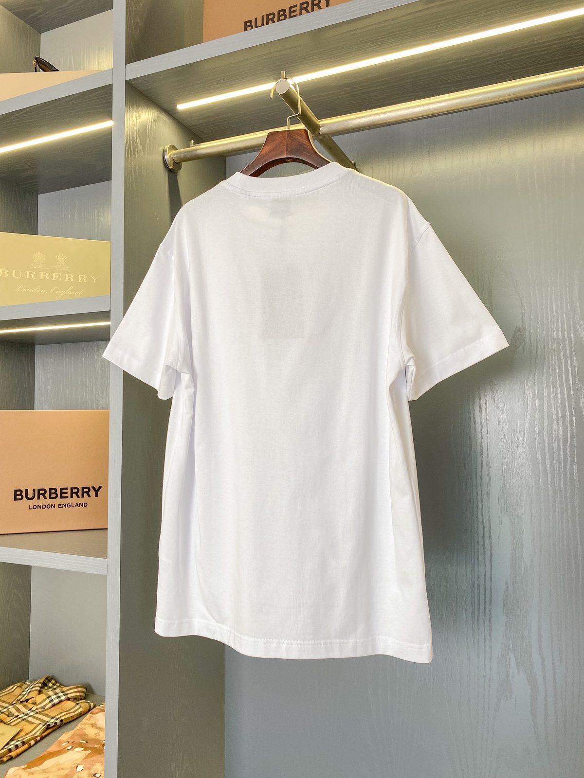 Burberry Embroidered Logo T-Shirt