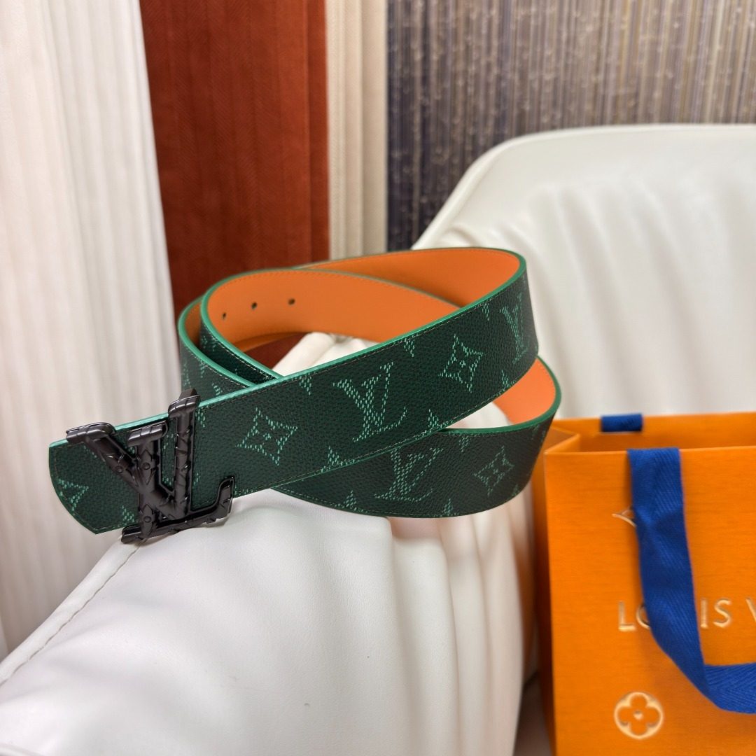 Louis Vuitton Damier Canvas Reversible Belt
