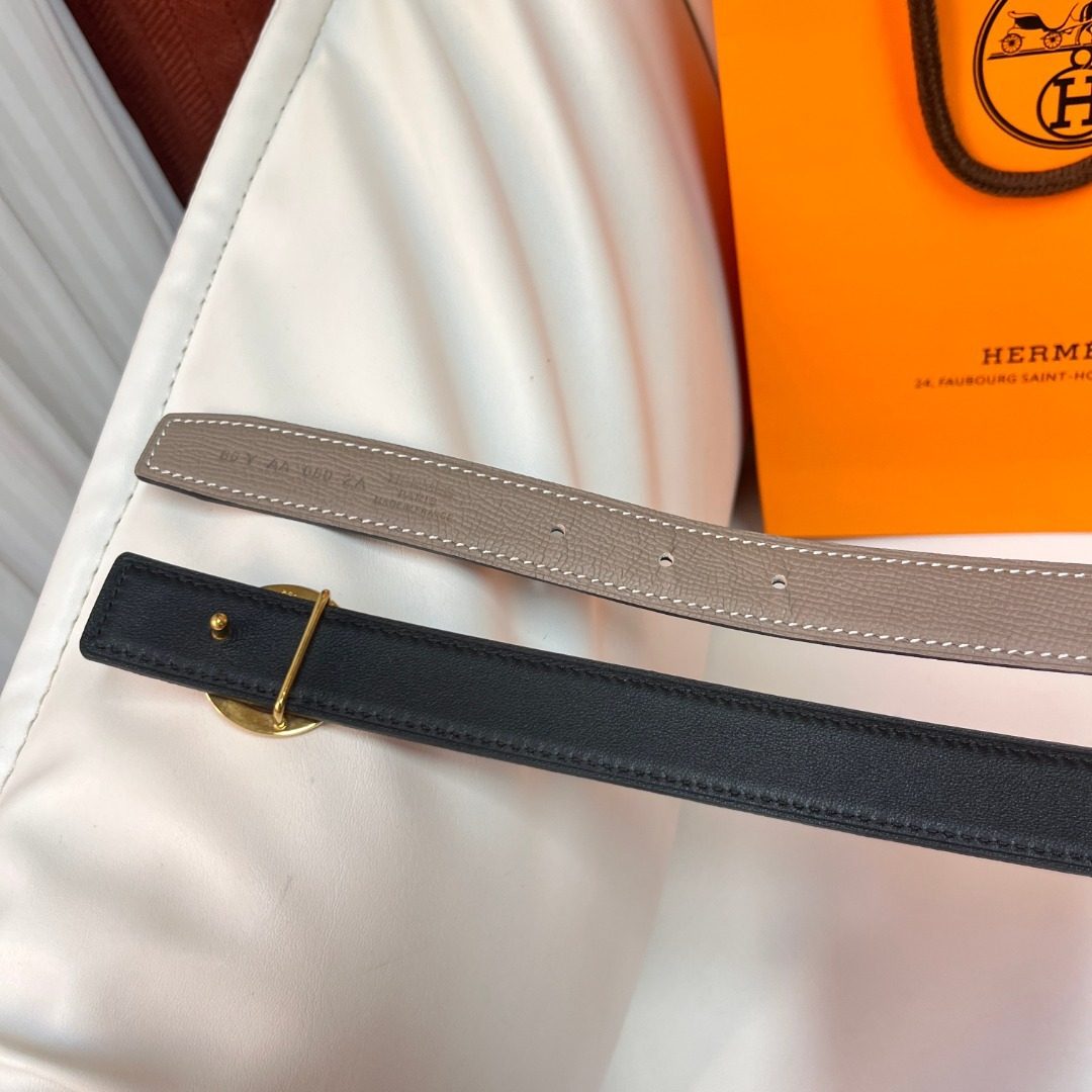 Hermès Reversible Leather Belt