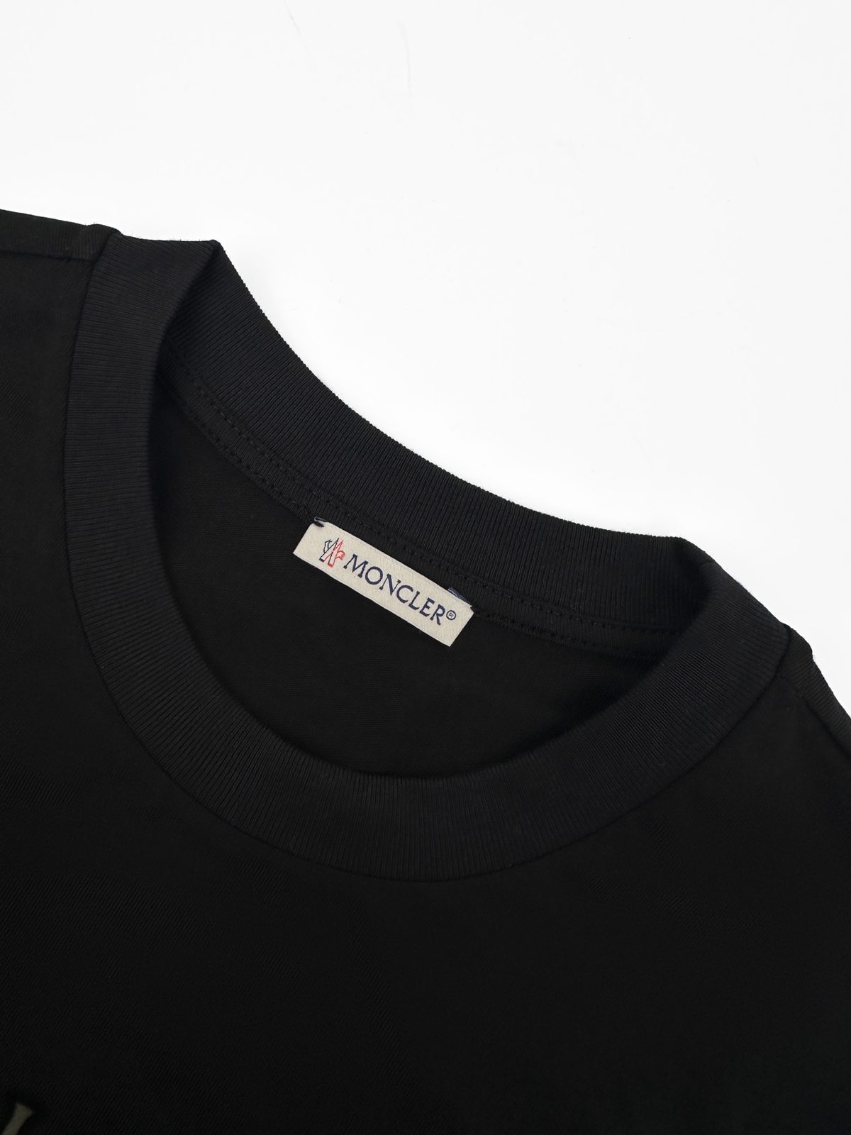 Moncler Black Crewneck T-Shirt