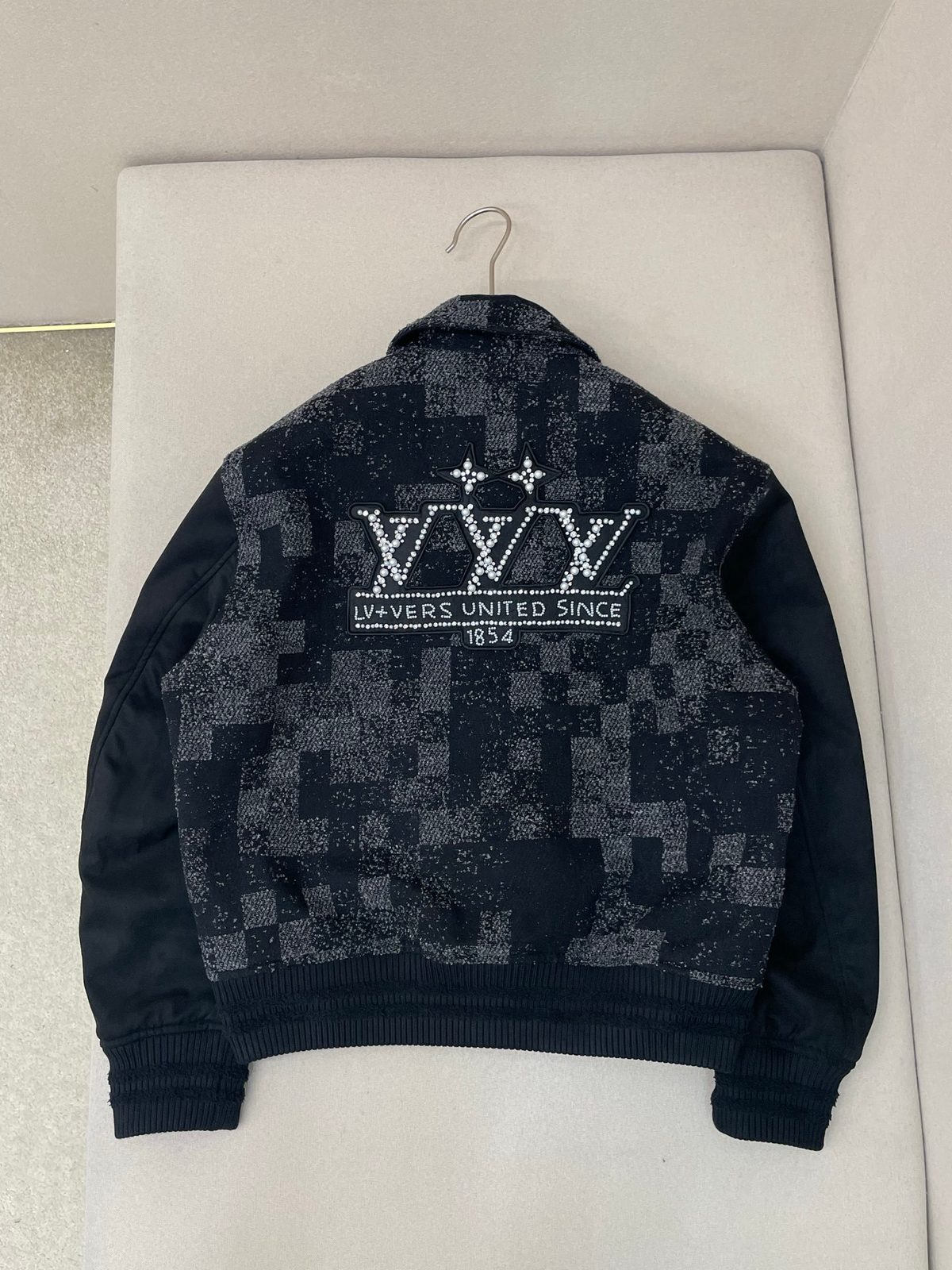 Louis Vuitton Damier Wool Bomber Jacket