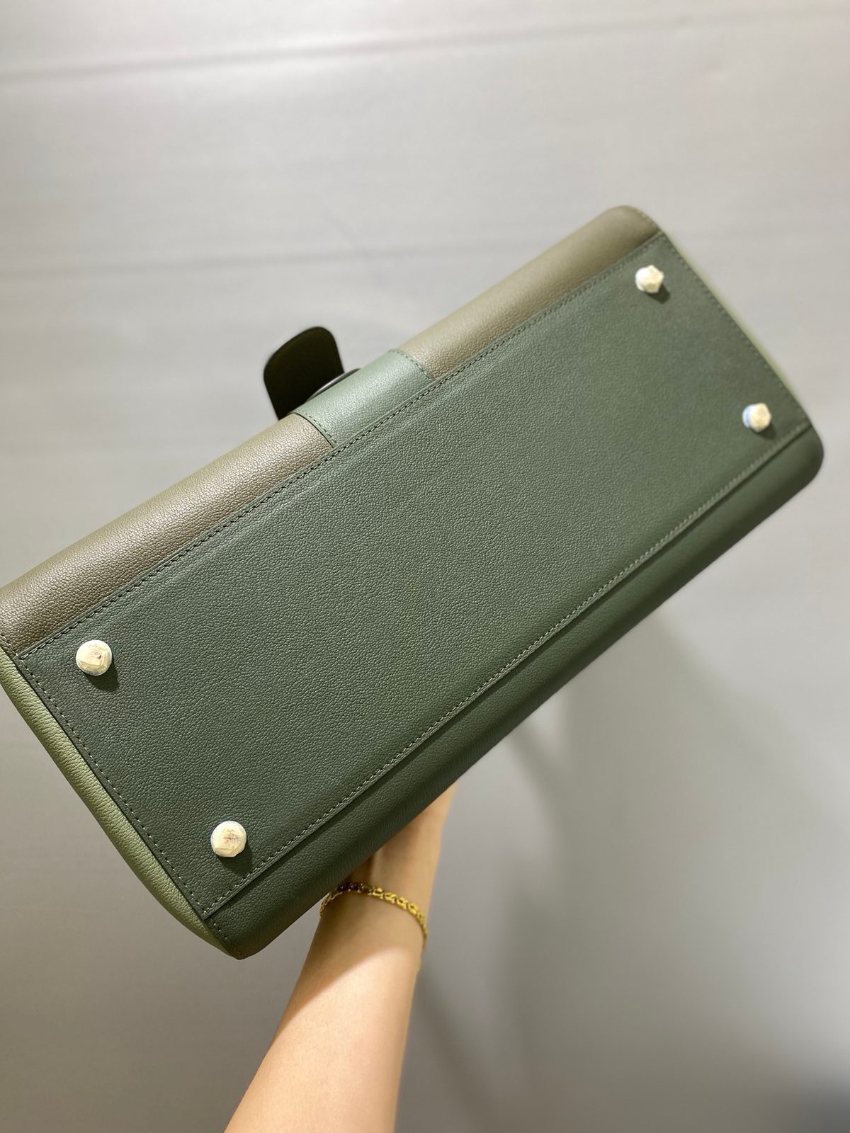 Delvaux Brillant Leather Shoulder Bag