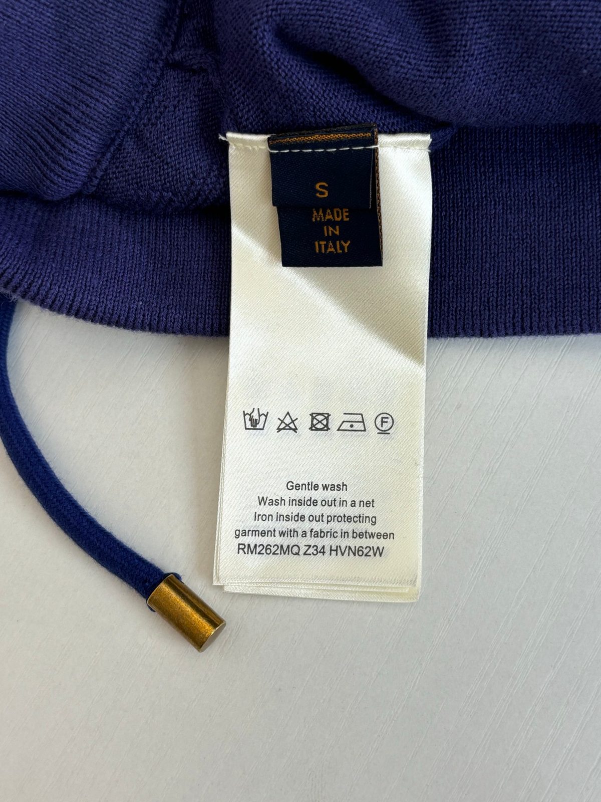 Louis Vuitton Drawstring Shorts Navy Blue