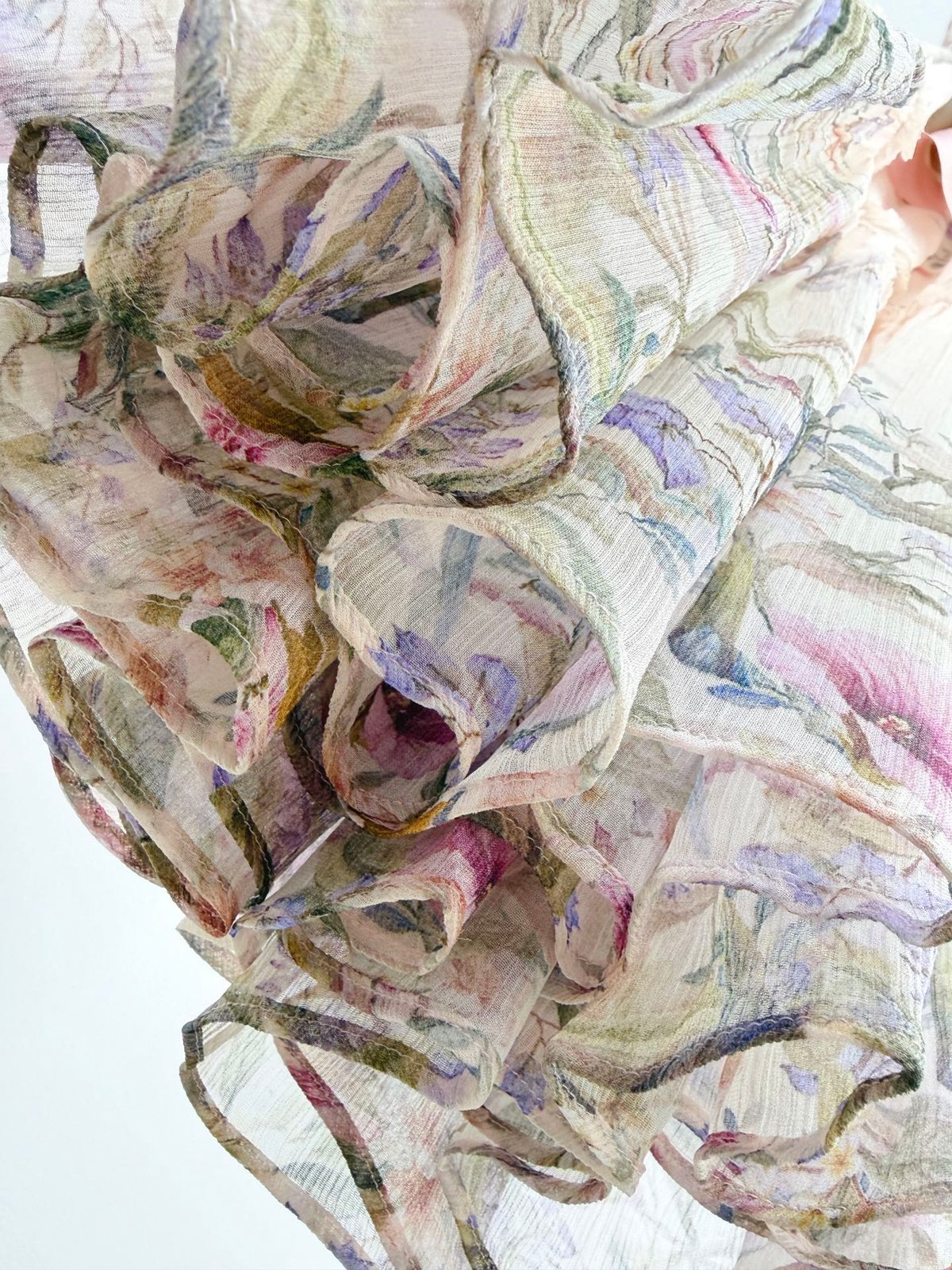 Rebellion Floral Viscose Midi Dress