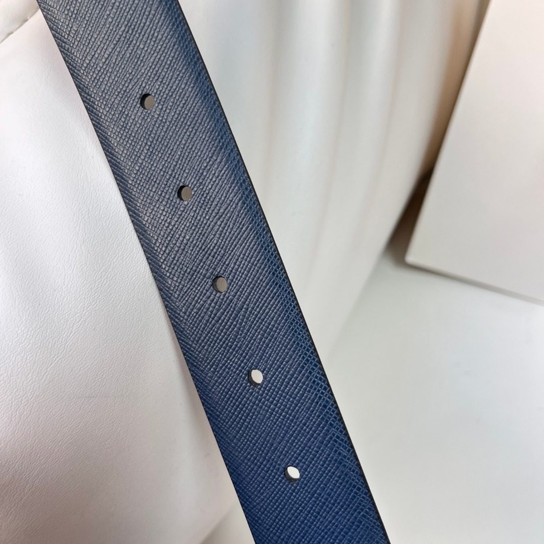 Prada Saffiano Leather Men's Belt