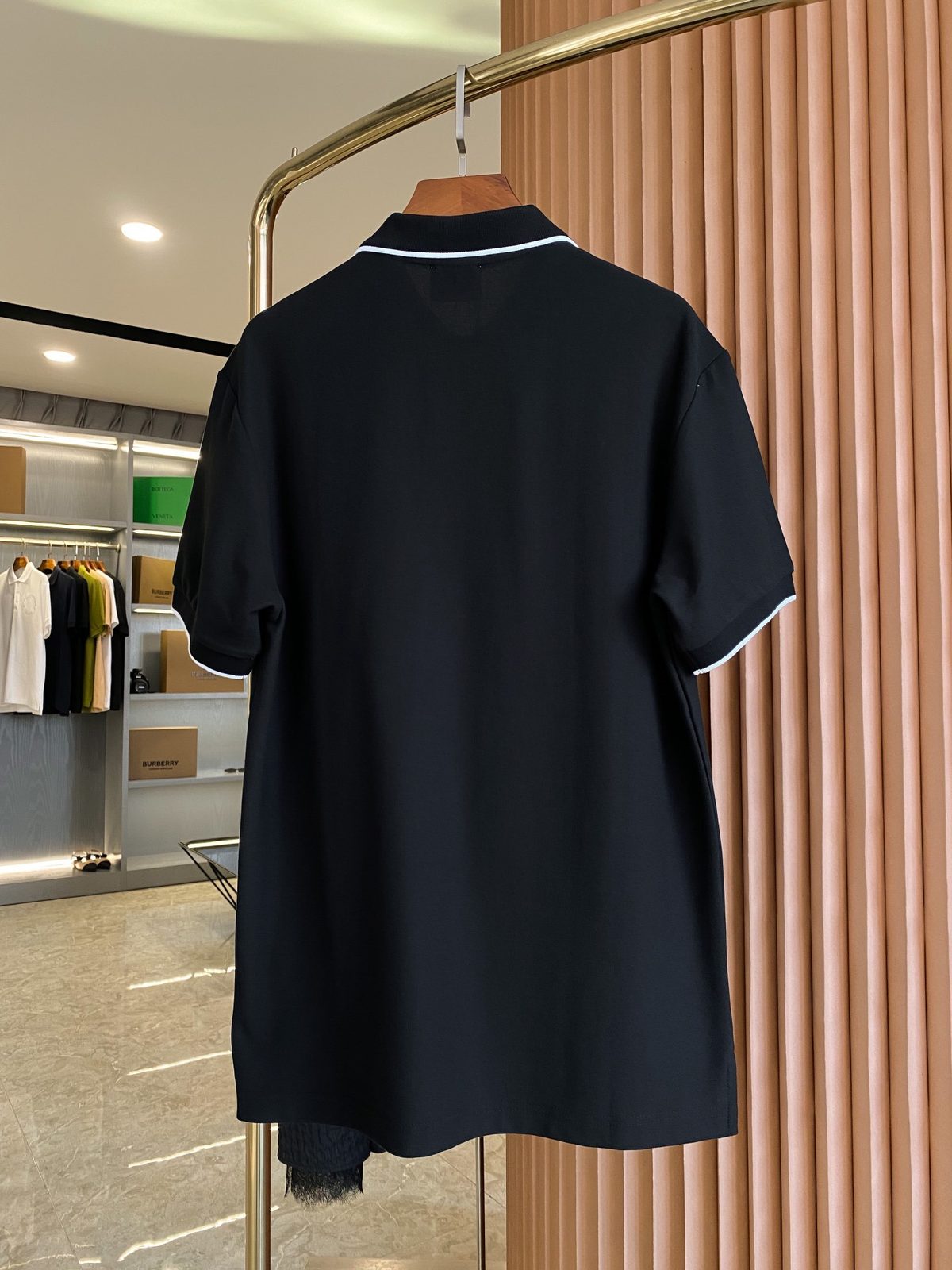 Burberry England Circular Logo Polo Shirt
