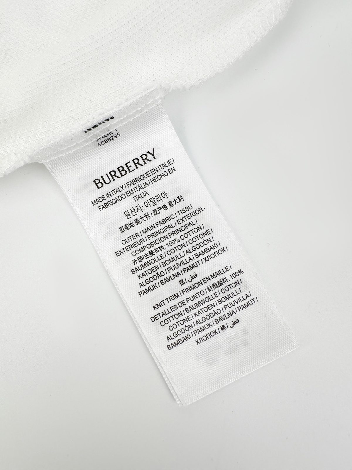 Burberry Equestrian Knight Logo Polo Shirt