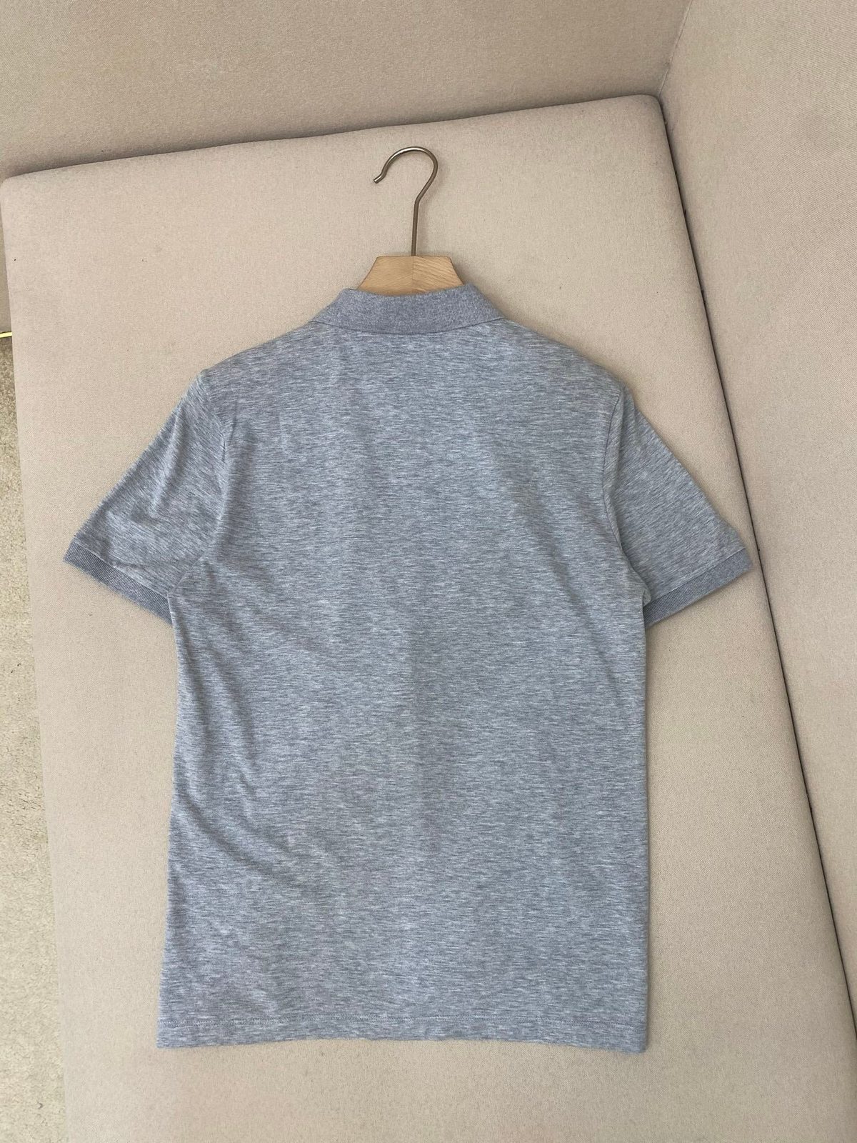 Prada Men's Gray Polo Shirt