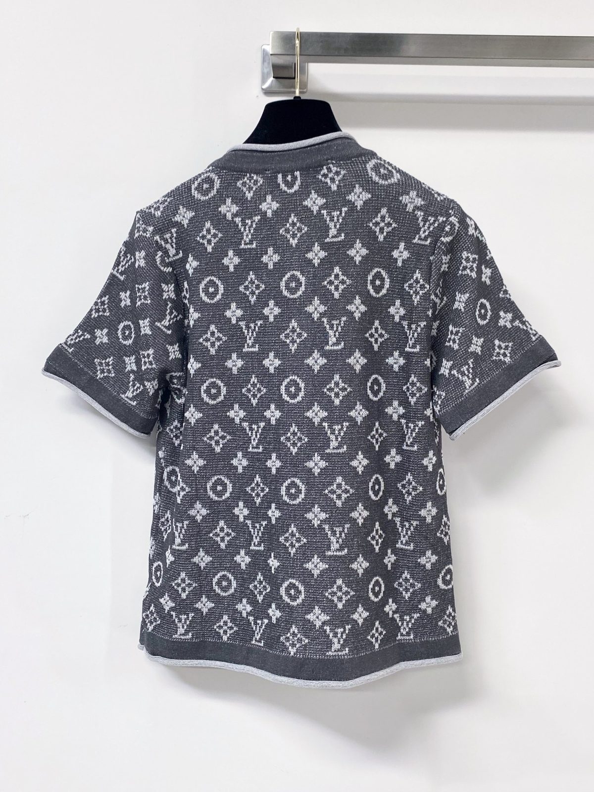 Louis Vuitton Monogram Short Sleeve Cardigan Shirt