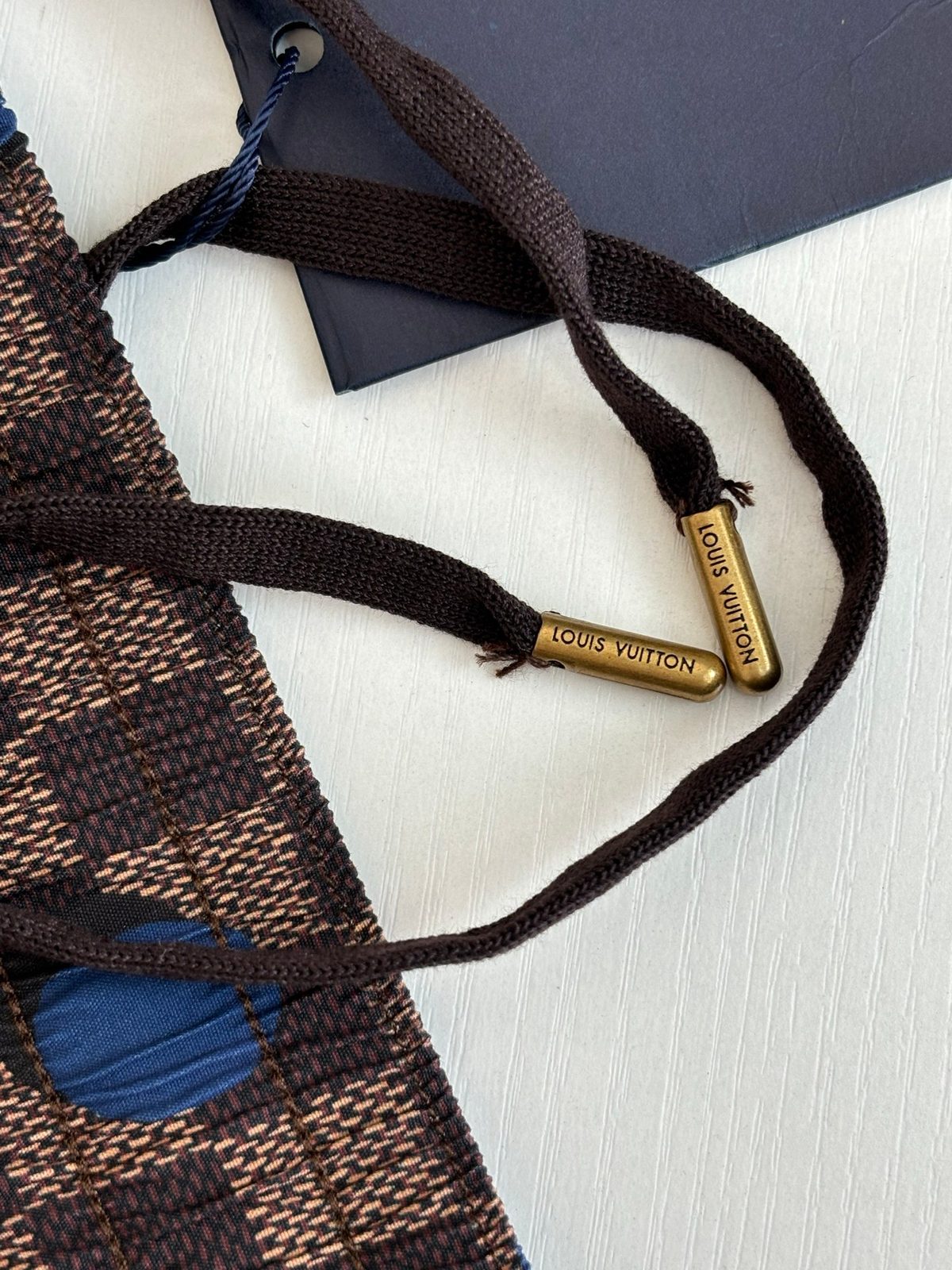 Louis Vuitton Damier Patterned Scarf