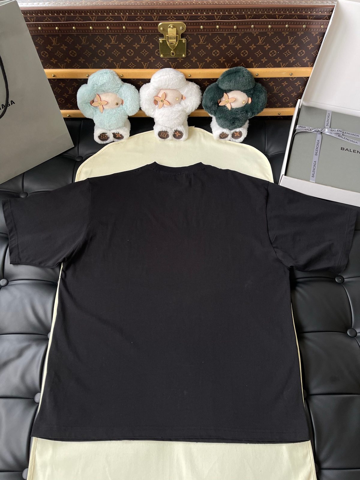 Balenciaga Black Crewneck T-Shirt