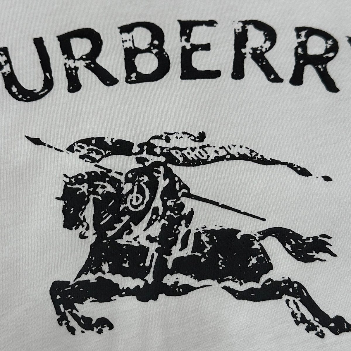 Burberry Equestrian Print T-Shirt