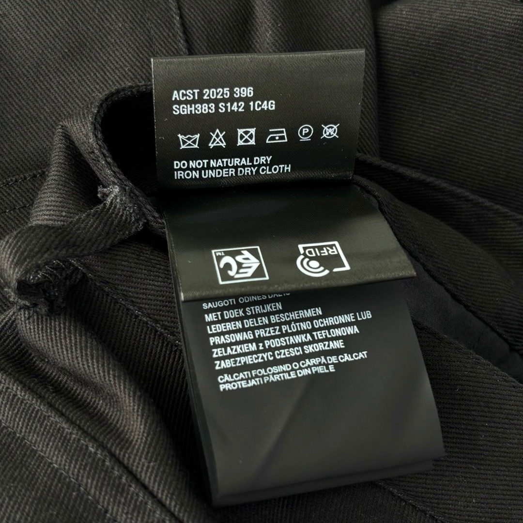 Prada Large Pocket Triangle Cargo Shorts