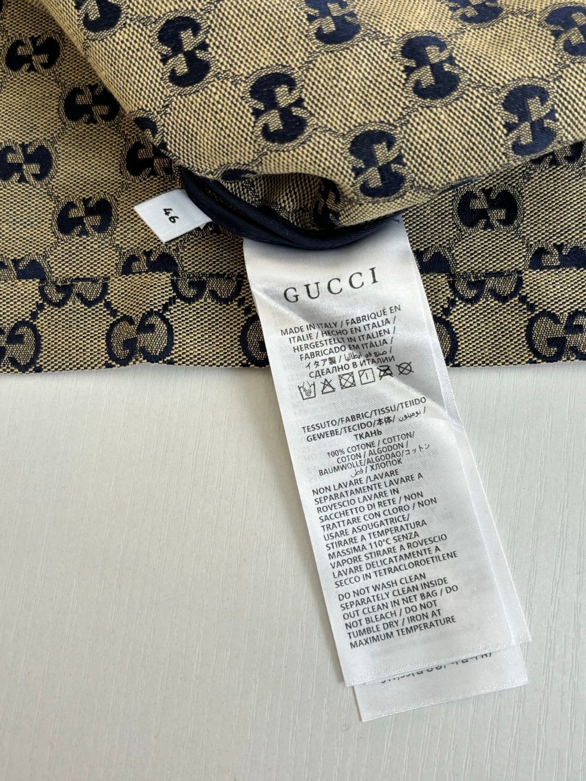 Gucci GG Monogram Short Sleeve Shirt