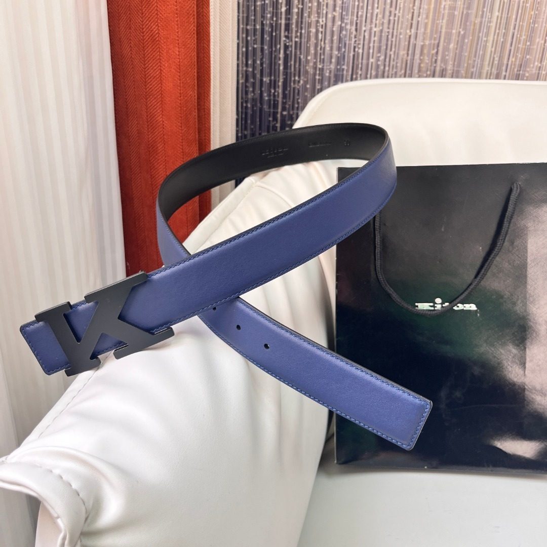 Hermès H Buckle Reversible Leather Belt