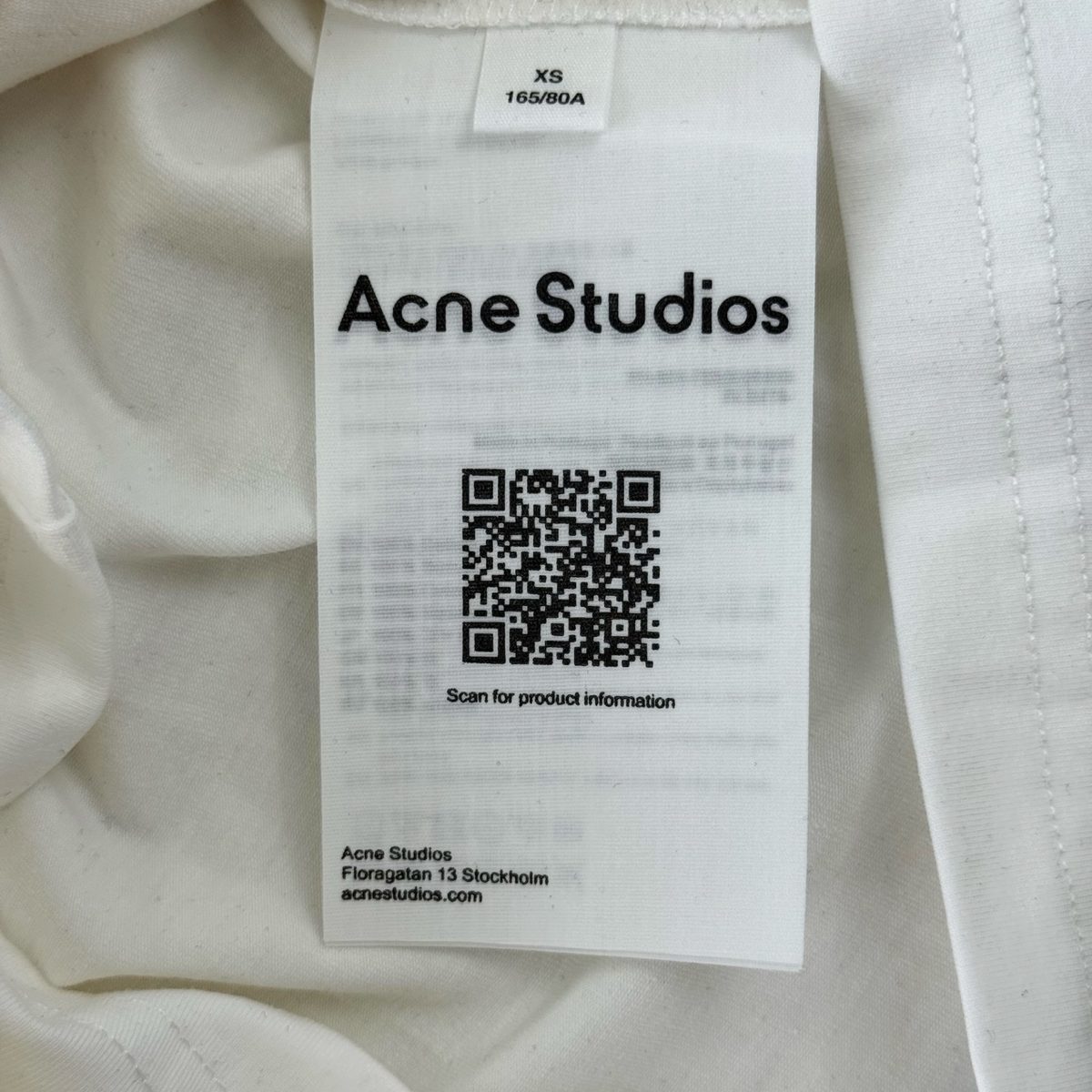 Acne Studios Women's Layered Short Sleeve T-Shirt