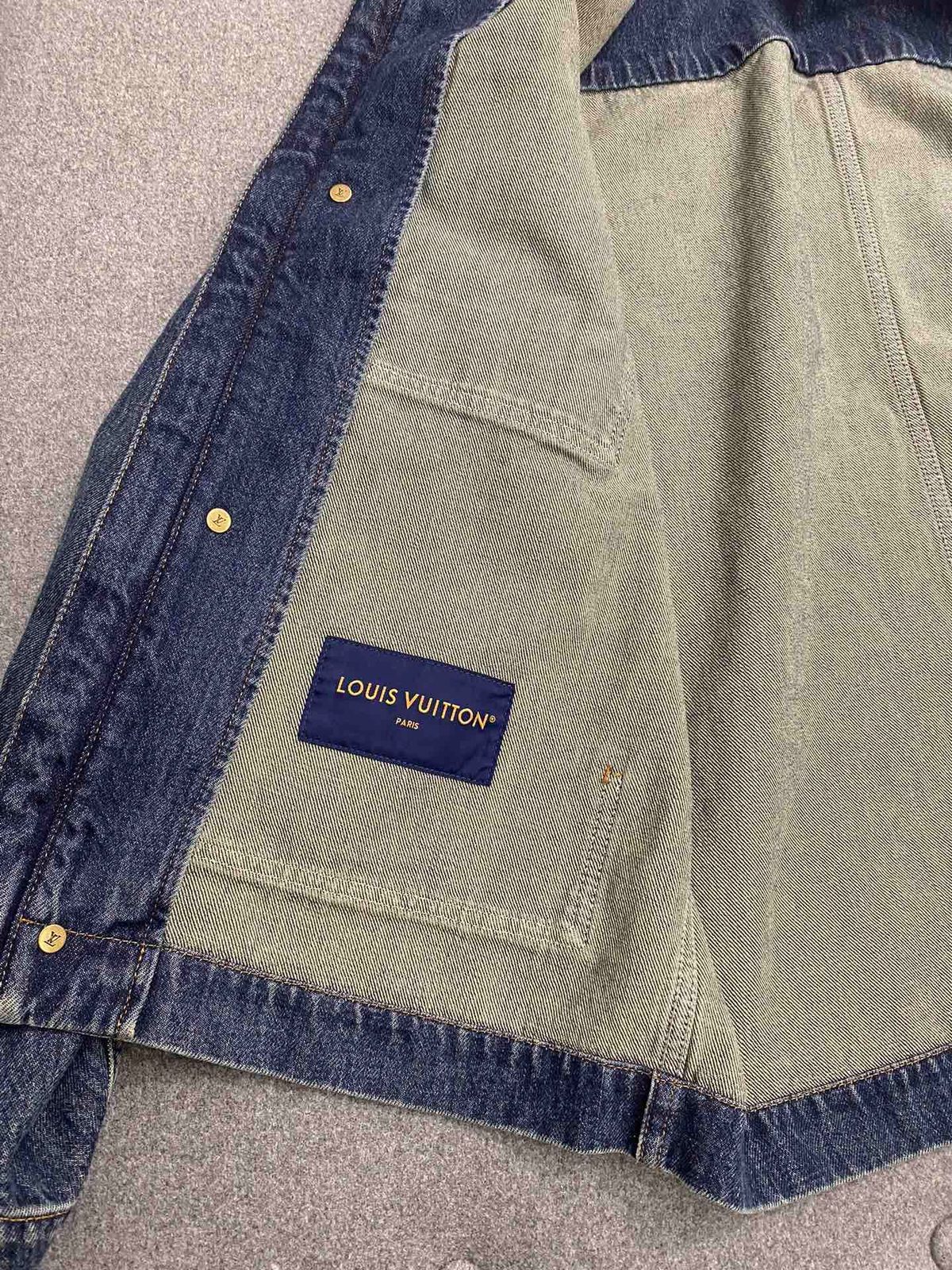 Louis Vuitton Denim Jacket Men's