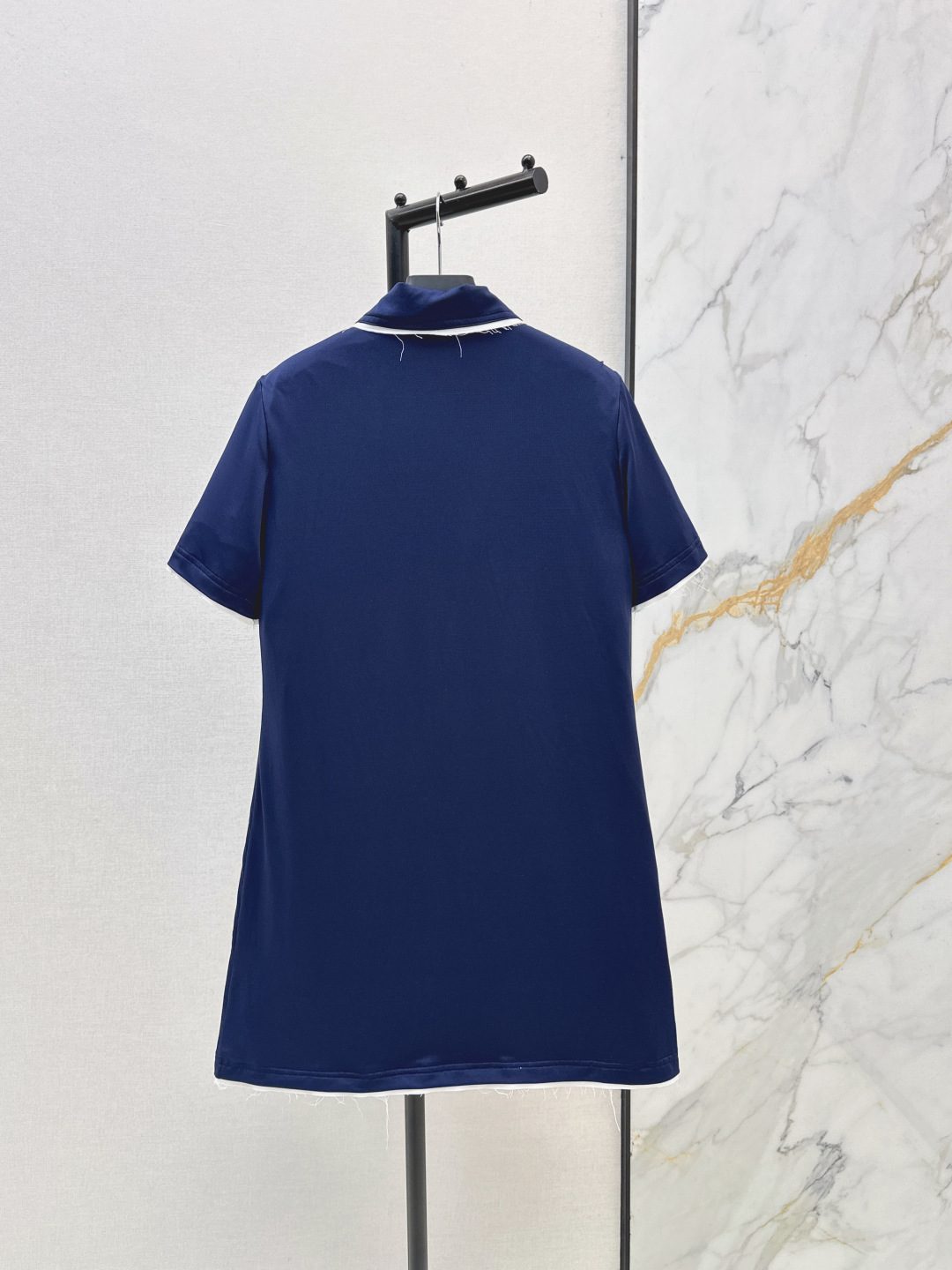 Prada Short Sleeve Polo Shirt Dress