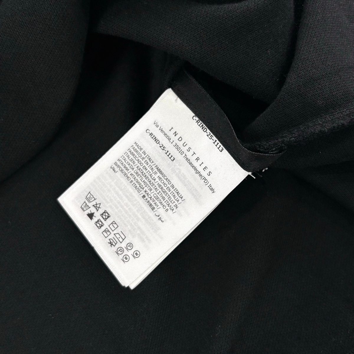 Moncler Small Logo Polo Shirt Black