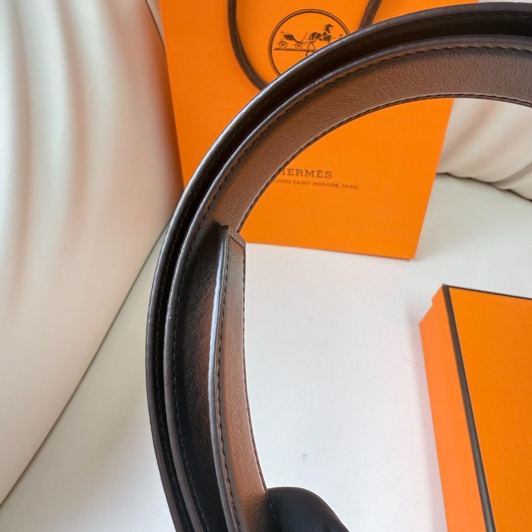 Hermès Reversible Leather Belt