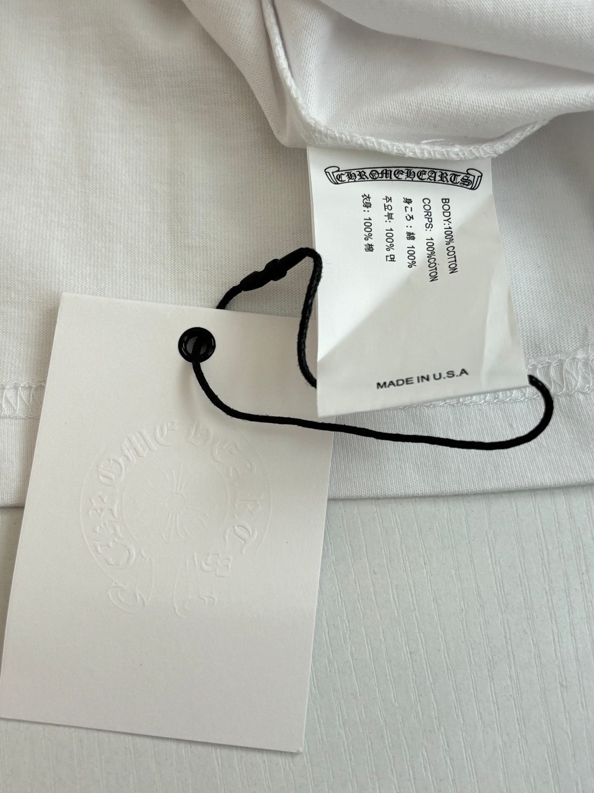 Chrome Hearts Graphic Print White T-Shirt