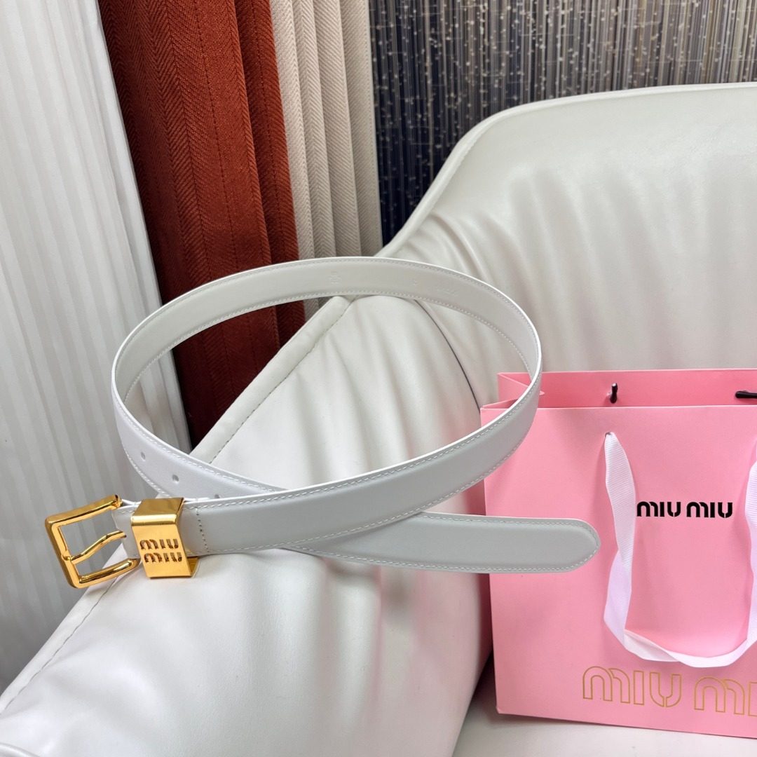 Miu Miu Leather Belt