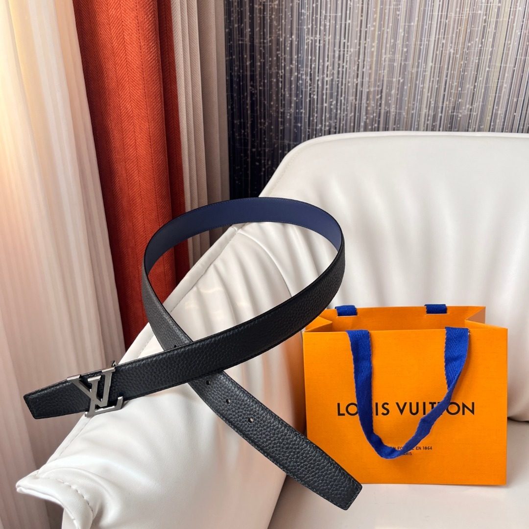 Louis Vuitton Reversible Leather Belt