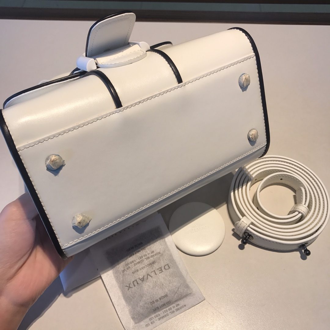 Delvaux Brillant Leather Shoulder Bag