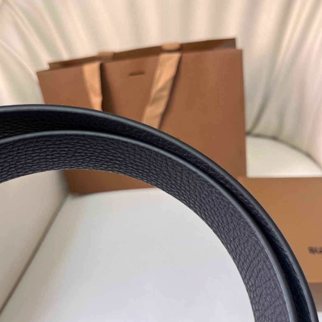 Burberry Vintage Check Canvas Leather Belt