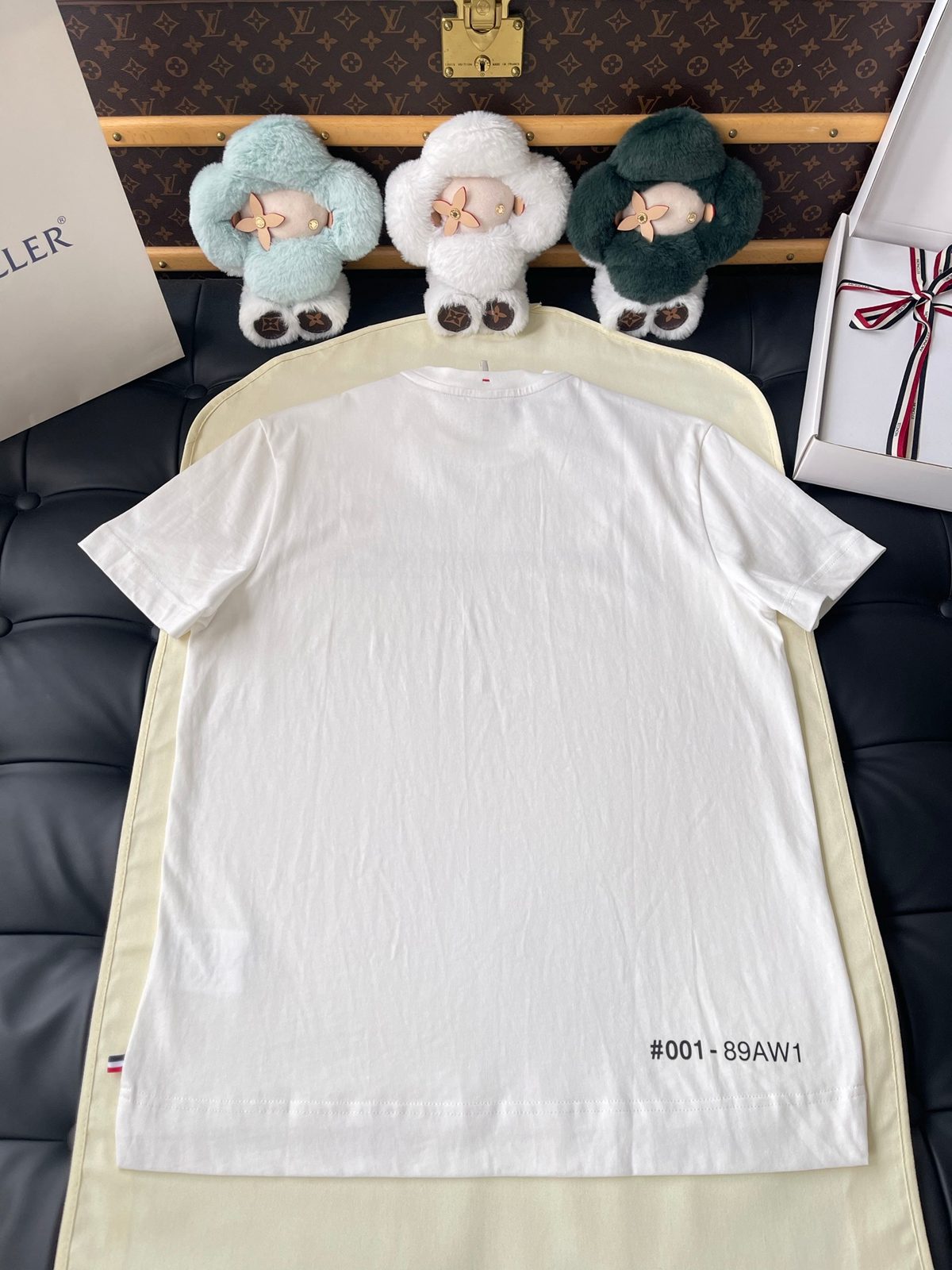 Luxury White Cotton Crewneck T-Shirt