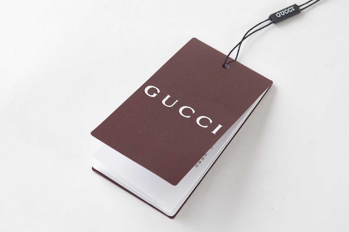 Gucci Embroidered Logo Crewneck T-Shirt