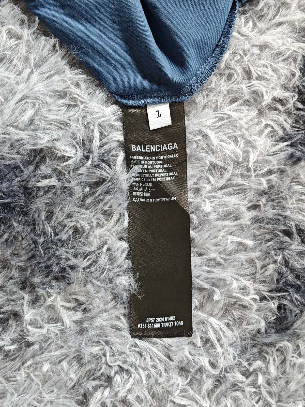 Balenciaga Graphic Portrait Crewneck T-Shirt